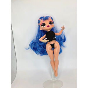 Girls MGA Entertainment LOL OMG Doll Blue Pink Hair One Size